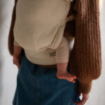 Mama Hangs Porte Bébé Carry&bloom Palm Ecru 0413