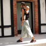 Mama Hangs Porte Bébé Carry&bloom Palm Noir 0698