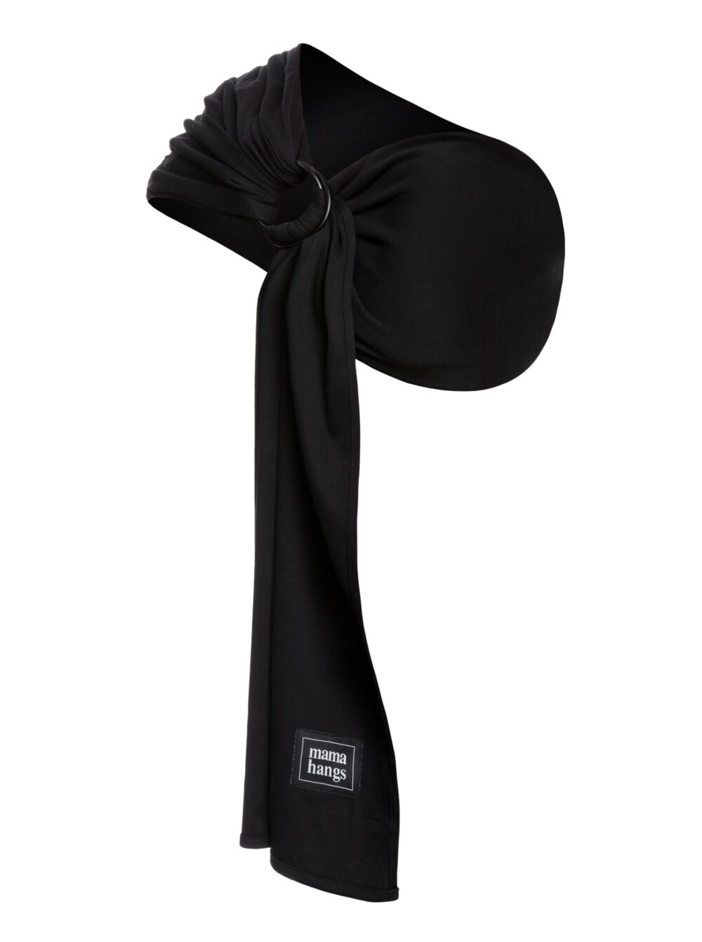 Mama Hangs Porte Bébé Sling Black Noir Ghost