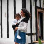 Mama Hangs Porte Bambin Carry & Walk Palm Noir 2005