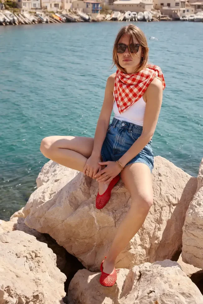 Bianca Vichy Red 1