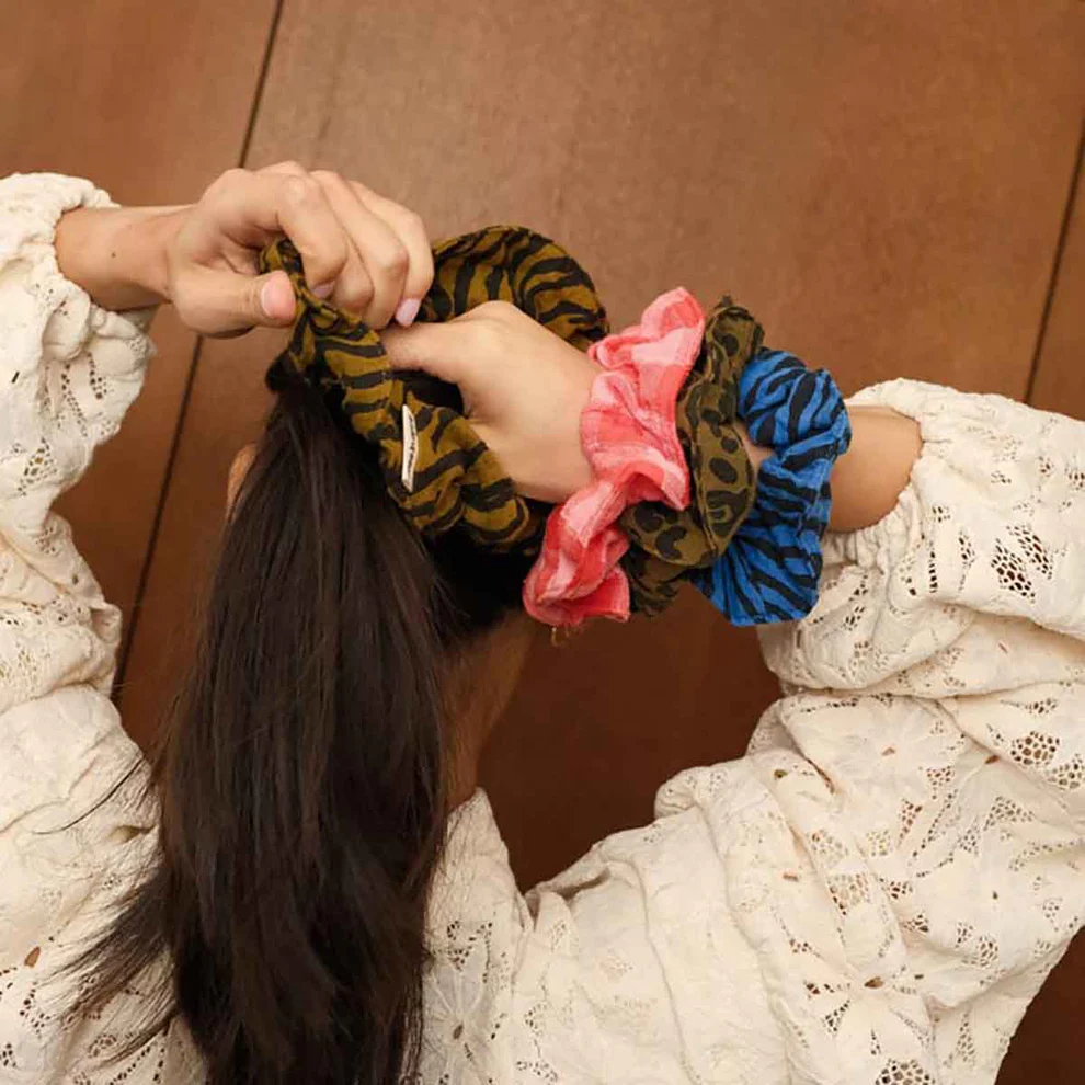 Chouchou Zebrou Olive Greek Blue Vichy Red Pink Graou Olive Jpg