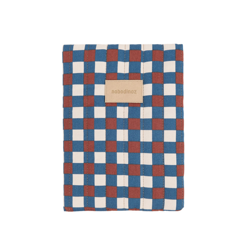 Hyde Park Health Booklet Blue Red Mosaic Nobodinoz 1 8435574941664