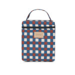 Hyde Park Insulated Baby Bottle Lunch Bag Blue Red Mosaic Nobodinoz 2 8435574941695