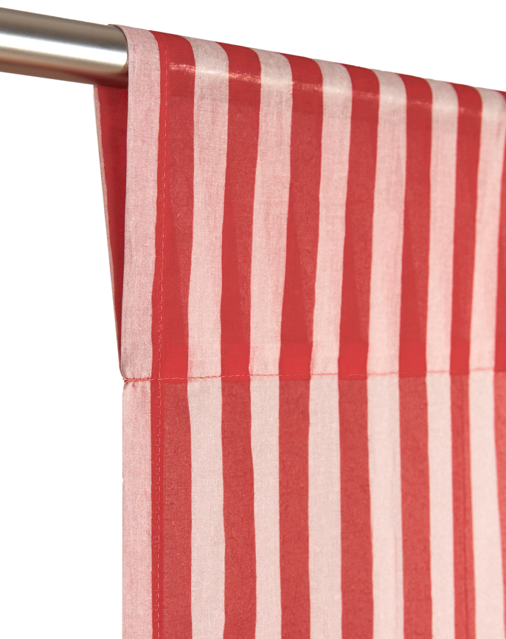 Vibes Curtain Red Stripes 2