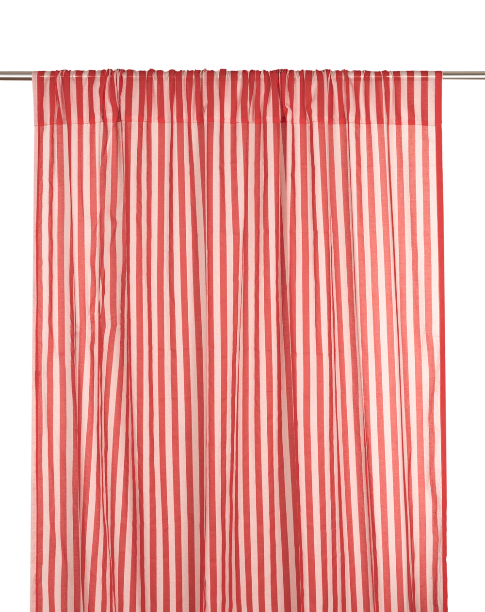 Vibes Curtain Red Stripes 4
