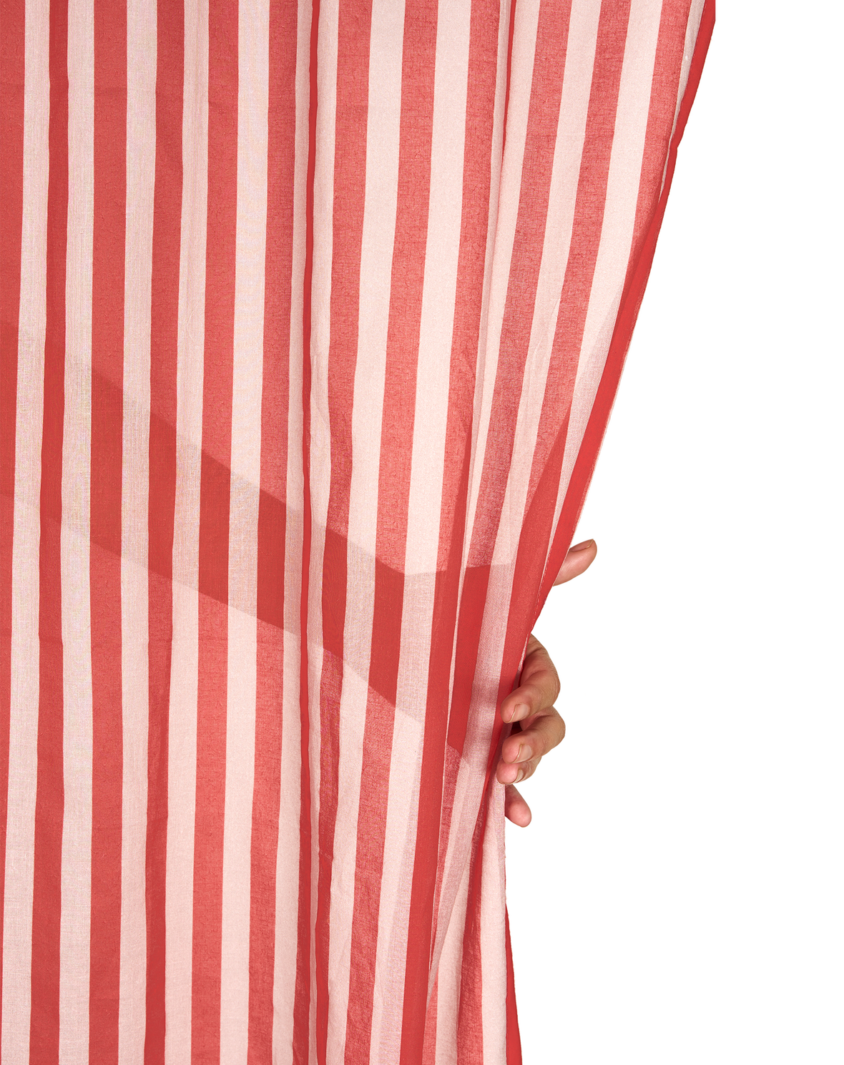Vibes Curtain Red Stripes 5 Vibes Curtain Red Stripes 5