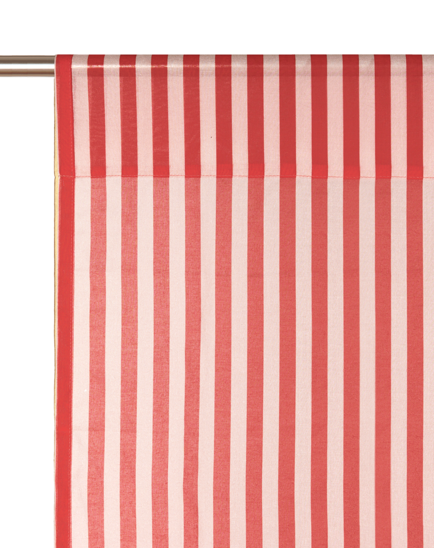 Wendy Sheer Voile Curtain Red Stripes Nobodinoz 1 8435574940032 Wendy Sheer Voile Curtain Red Stripes Nobodinoz 1 8435574940032