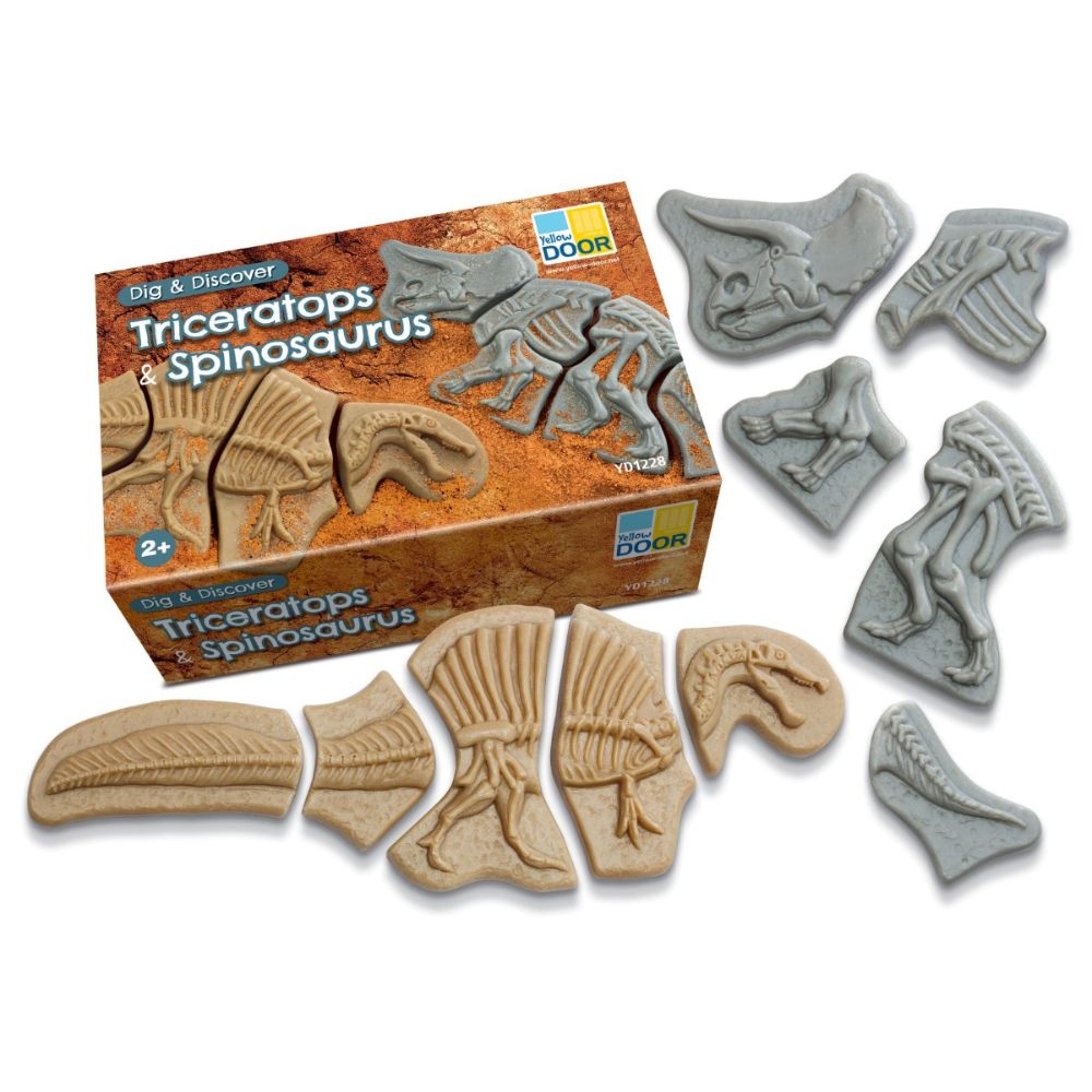Dig And Discover – Triceratops & Spinosaurus (2)