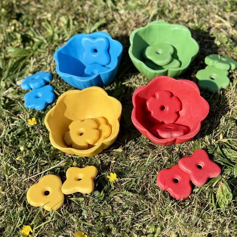 Flower Stones And Bowls (3)