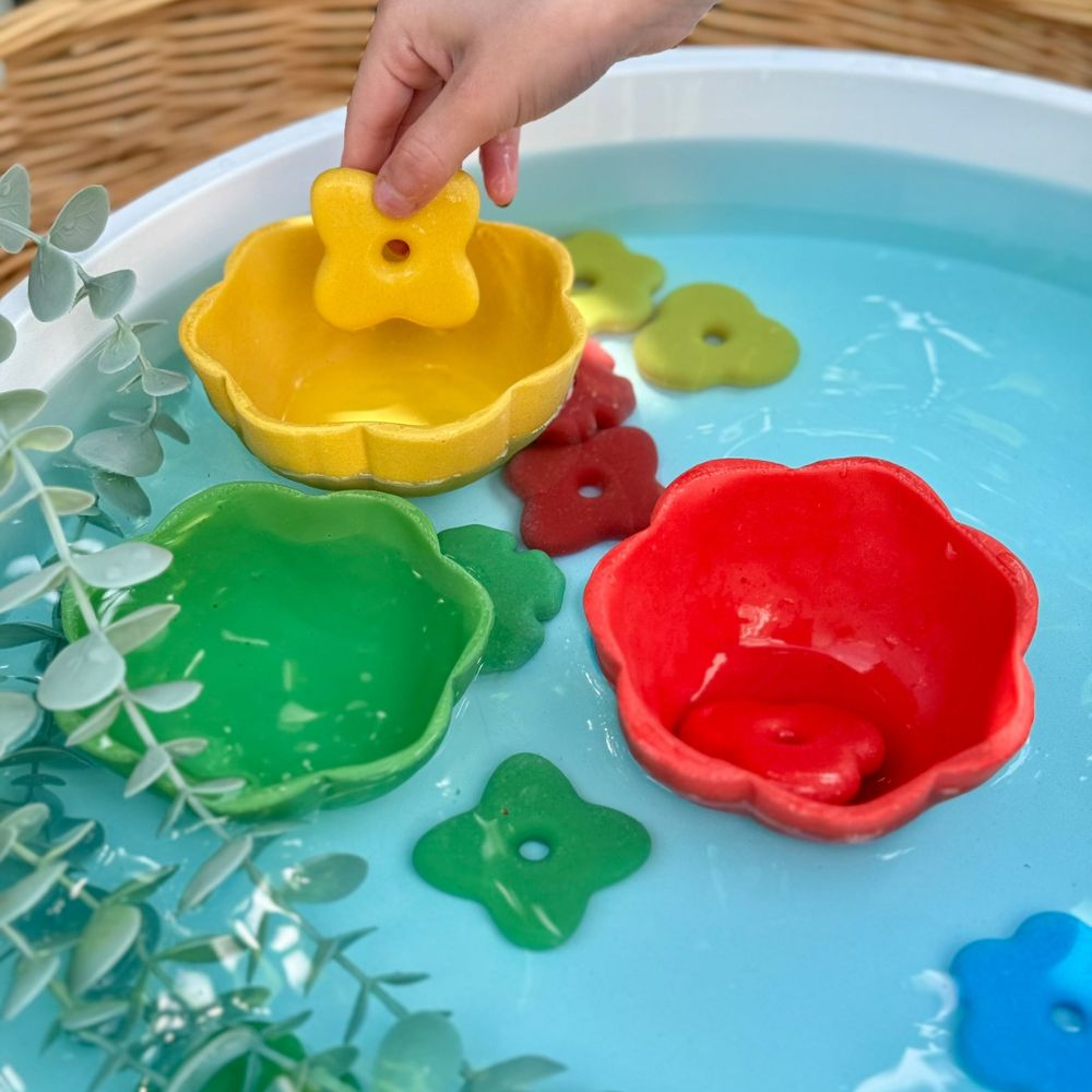 Flower Stones And Bowls (4)