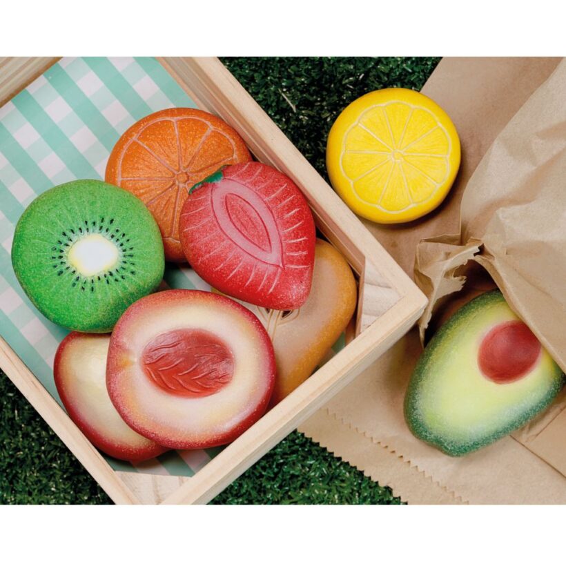 Fruit – Sensory Play Stones (7)