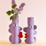 Aveva Bottle Vase Cover Face Grande Aveva Bottle Vase Cover Face Grande