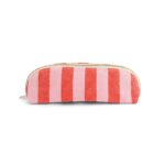 Gaston Pack Of 2 Pencil Cases Gaston Stripe Tomato Candy