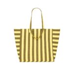 Lot Of 2 Bag Elisa Stripes Lemon Olive
