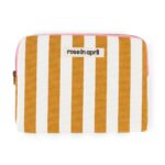 Pack Of 2 Ipad Sleeve Anouk Stripes Ecru Caramel
