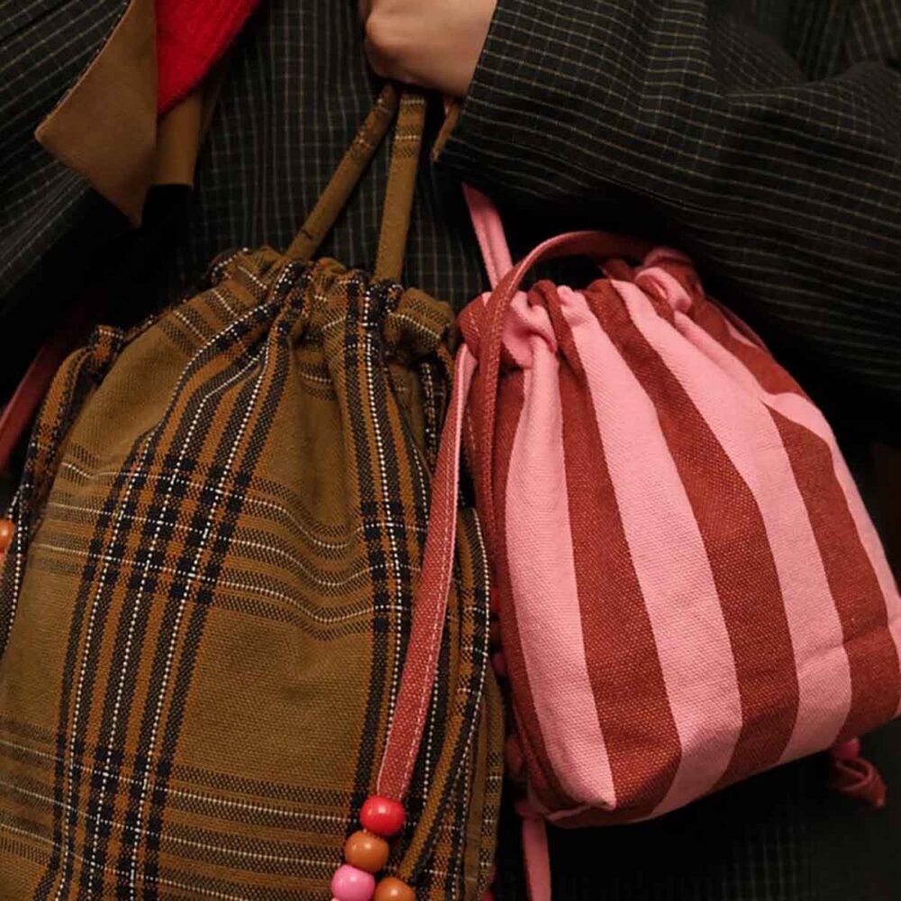 Pack Of 2 Paloma Bags Tartan (2)