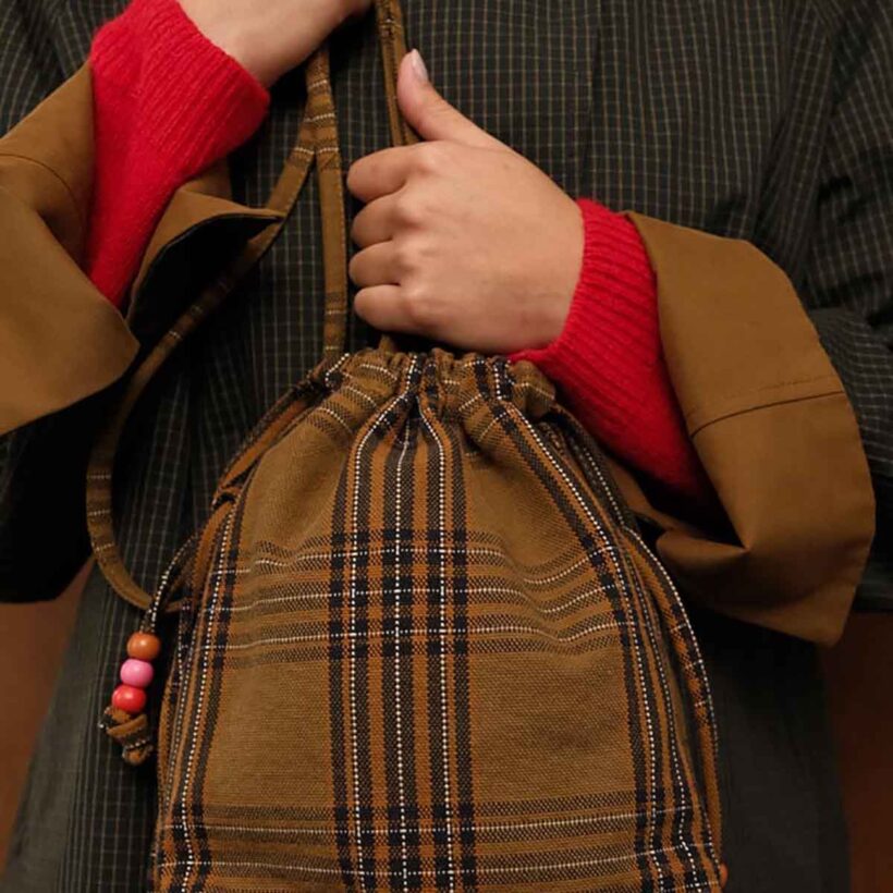 Pack Of 2 Paloma Bags Tartan (3)