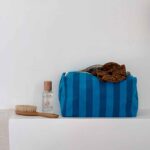 Pack Of 2 Vic Wash Bags Stripes Tahitian Turquoise (1)