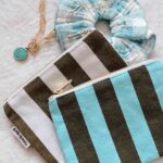 Pack Of 3 Scrunchies Vichy Canal Blue (2) Pack Of 3 Scrunchies Vichy Canal Blue (2)