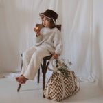 Raphael Bowling Bag Checks Caramel (3)