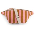 Set Of 2 Bumbags Stripes Strawberry Caramel (3)