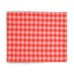 Set Of 2 Louisa Pareo Vichy Red Pink (1)