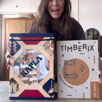 מוכנות להשקה של שני מותגים יחד?? 🙈✨ @timberix.toys @kapla