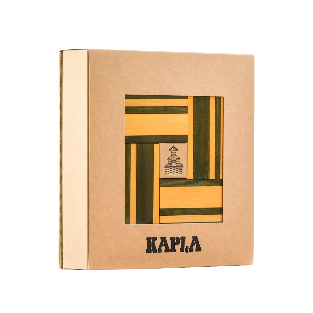 Book And Colours Green And Yellow