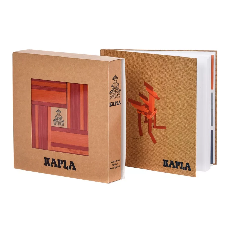 Book And Colours Orange Red