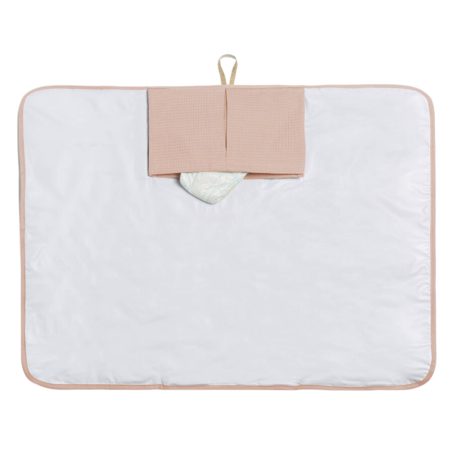 Mozart Waterproof Changing Pad Mauve Pink Nobodinoz 4 8435574936899