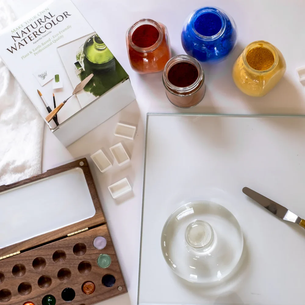 Mix Your Own Natural Watercolor Deluxe Kit Earth Pigments Safe Non Toxic 342d4d5e 79ec 4cb4 998c 3675af5c0ebd