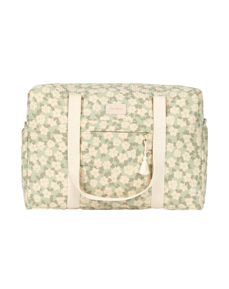 Opera Waterproof Maternity Bag Green Sakura Nobodinoz 1.png