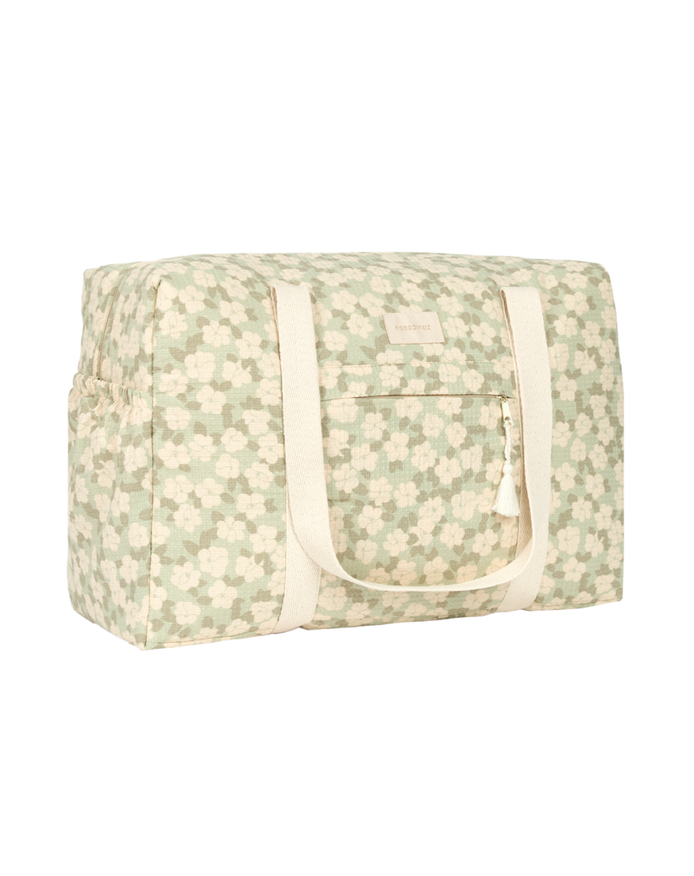 Opera Waterproof Maternity Bag Green Sakura Nobodinoz 2 8435574936578.png
