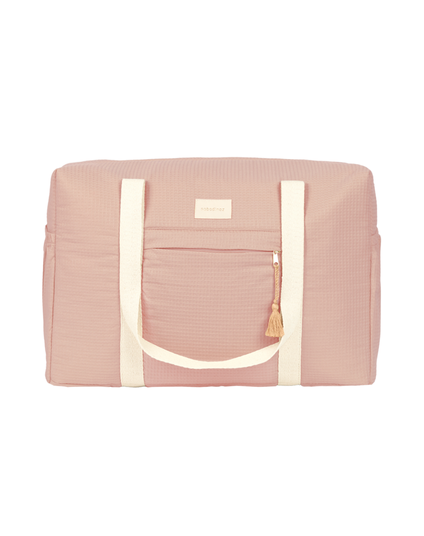 Opera Waterproof Maternity Bag Mauve Pink Nobodinoz 1.png