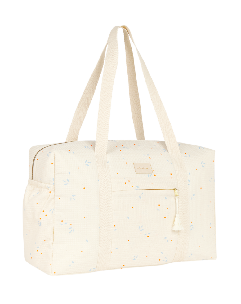 Opera Waterproof Maternity Bag Orange Cherries Nobodinoz 3 8435574940421.png