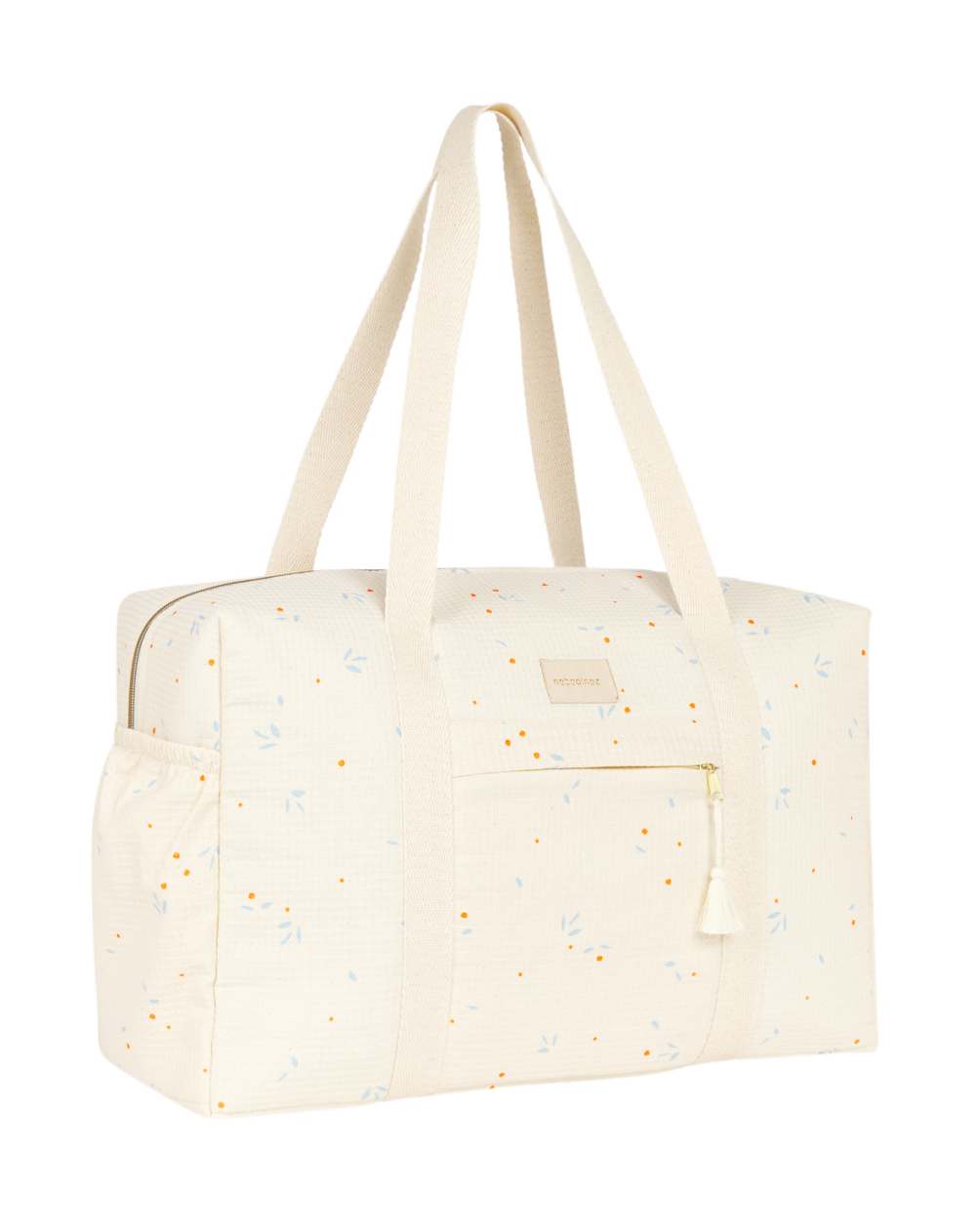 Opera Waterproof Maternity Bag Orange Cherries Nobodinoz 3 8435574940421.png