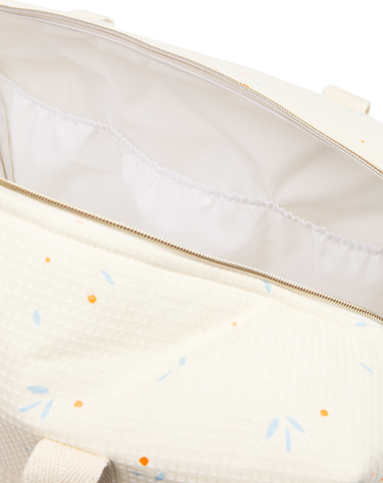 Opera Waterproof Maternity Bag Orange Cherries Nobodinoz 5 8435574940421.png