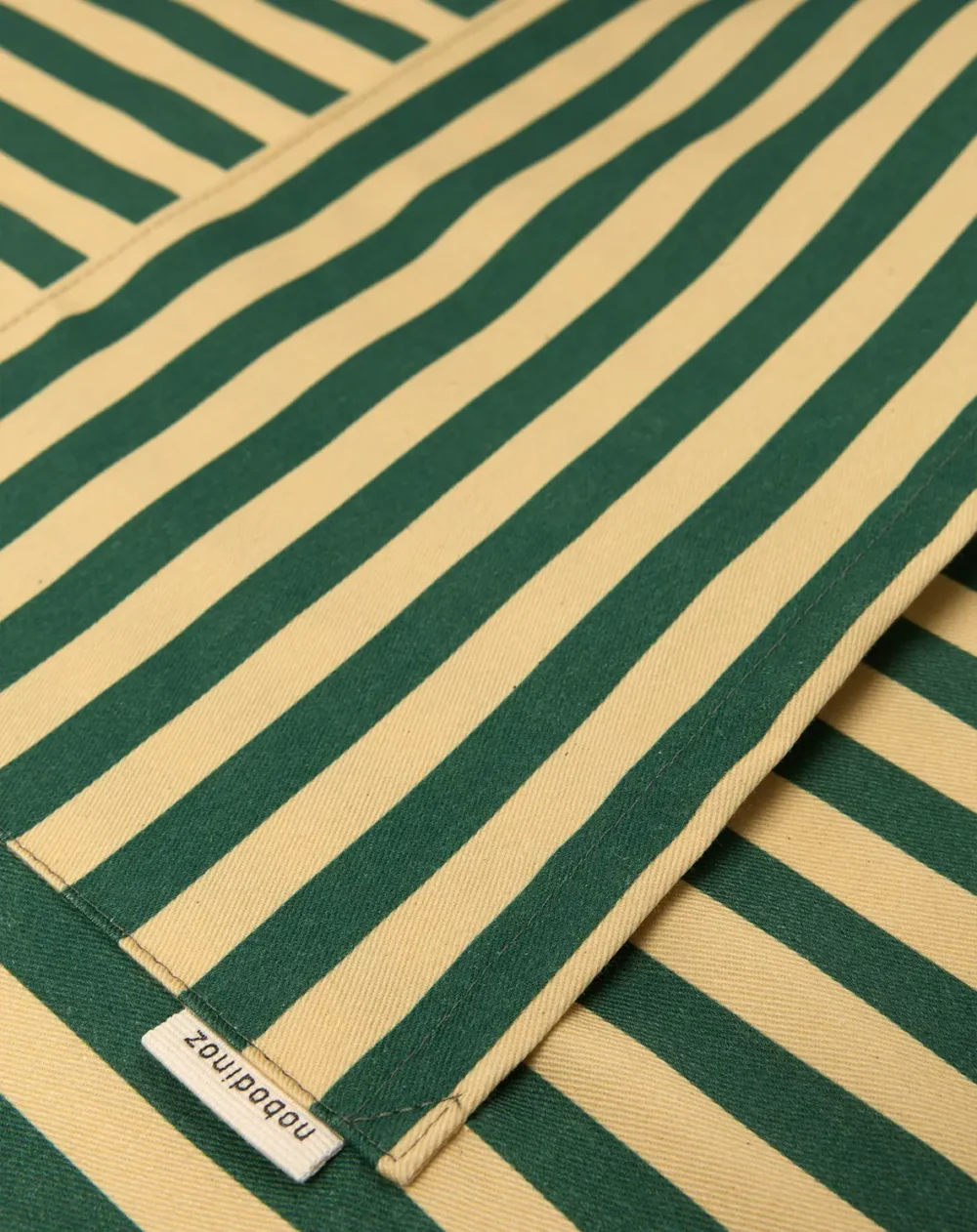 Waist Apron Dark Green Stripes Nobodinoz 3 8435574943613.jpg