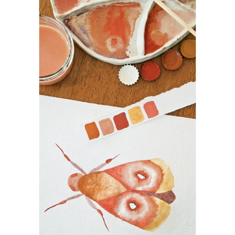 Watercolor Moth