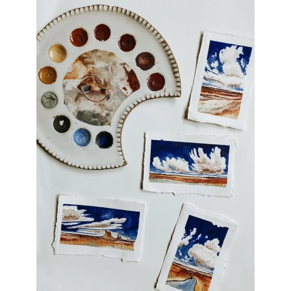 Watercolor Rustic Pallet