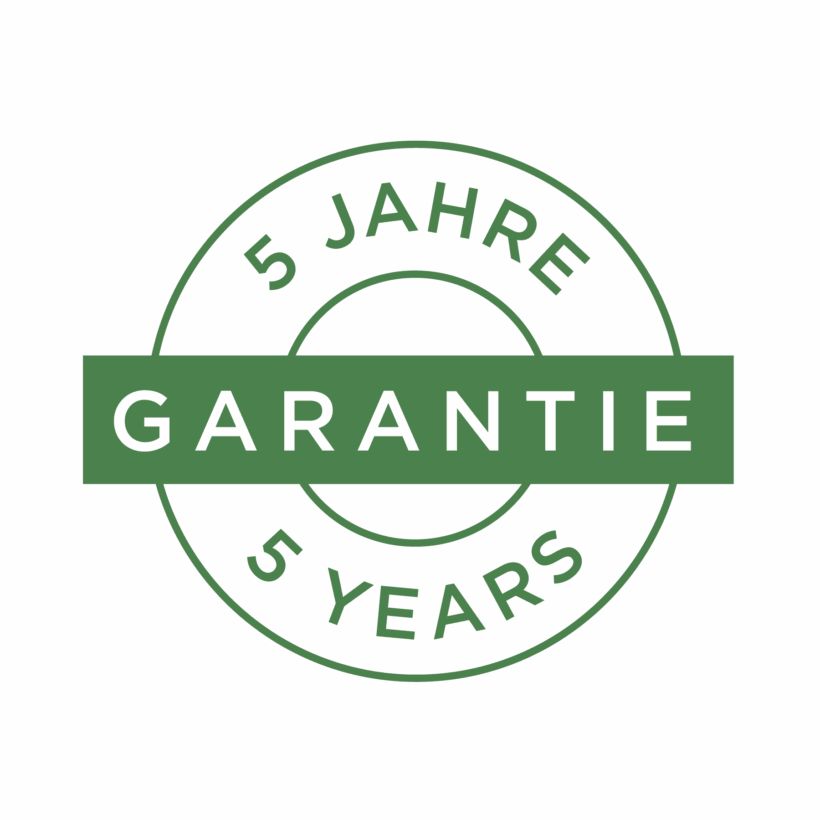Garantie Warranty Badge