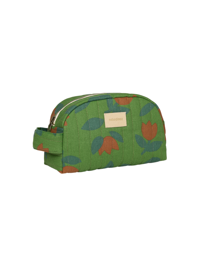 Hyde Park Waterproof Vanity Case Green Tulips Nobodinoz 1 8435574941626.png Hyde Park Waterproof Vanity Case Green Tulips Nobodinoz 1 8435574941626.png
