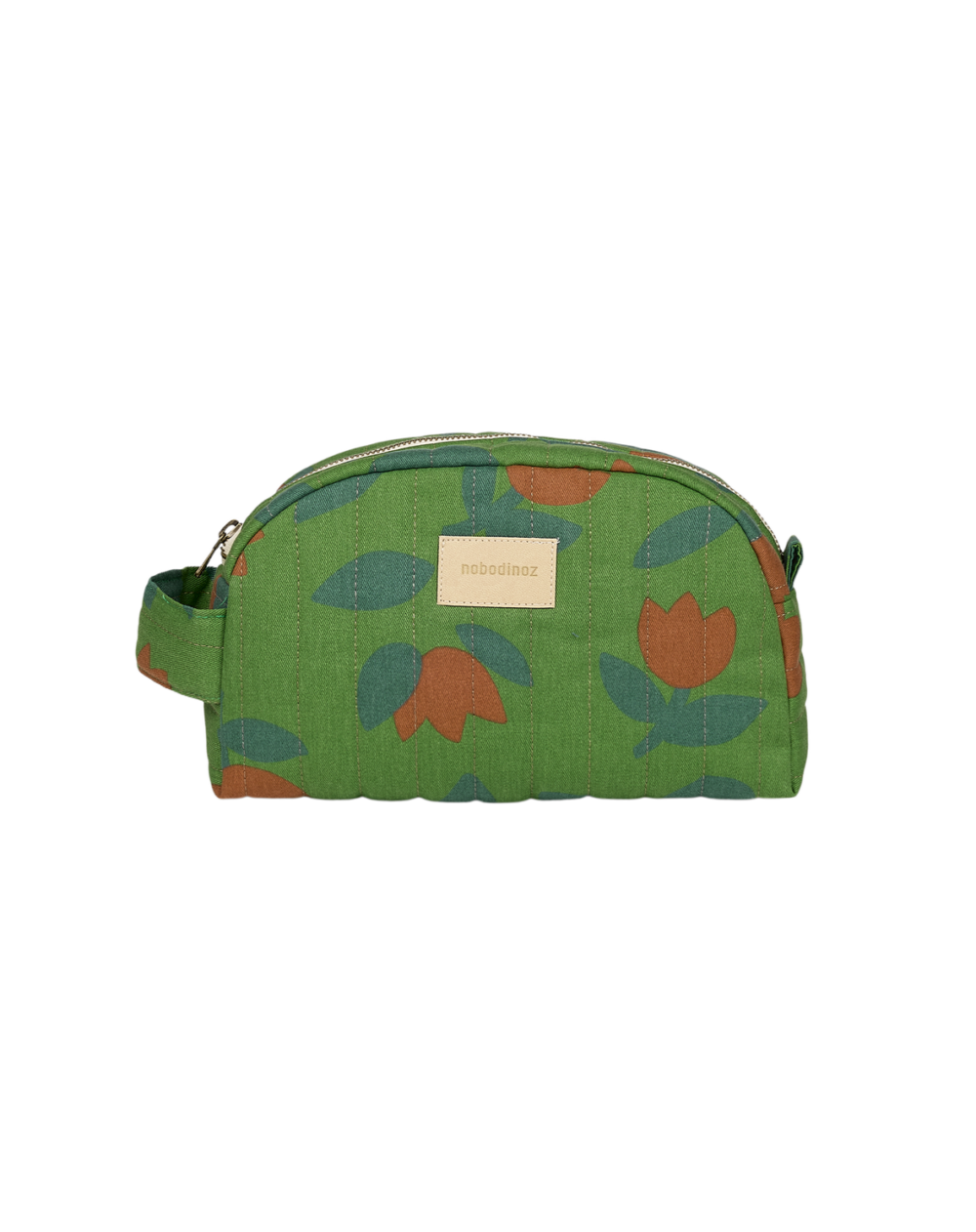Hyde Park Waterproof Vanity Case Green Tulips Nobodinoz 2 8435574941626.png