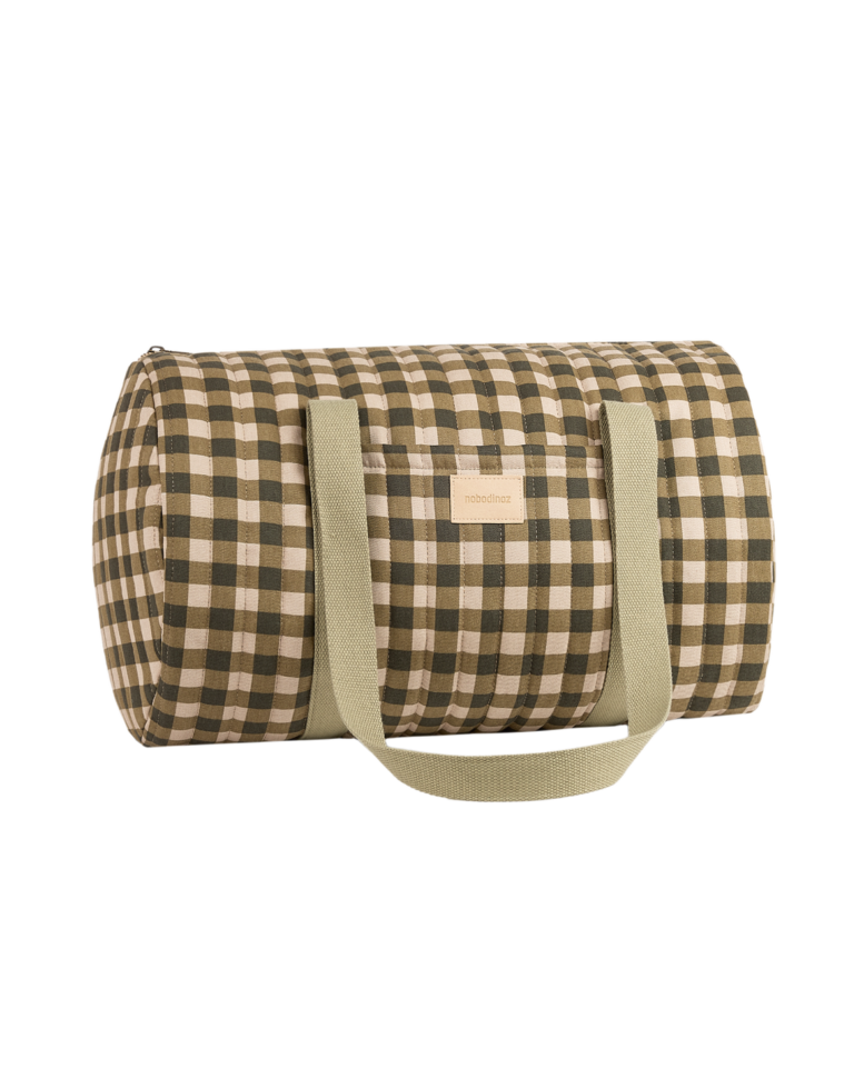 Hyde Park Weekend Bag Green Checks Nobodinoz 1 8435574941862.png Hyde Park Weekend Bag Green Checks Nobodinoz 1 8435574941862.png