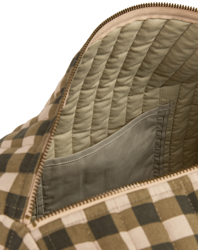 Hyde Park Weekend Bag Green Checks Nobodinoz 3 8435574941862.png