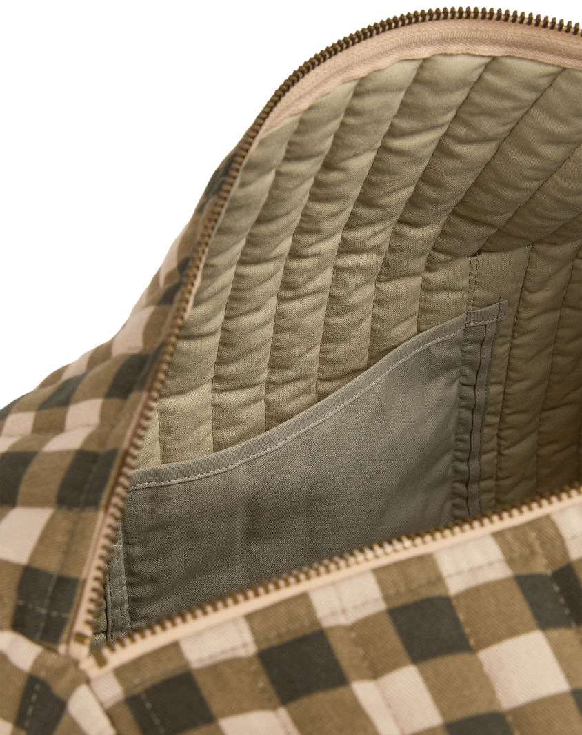 Hyde Park Weekend Bag Green Checks Nobodinoz 3 8435574941862.png