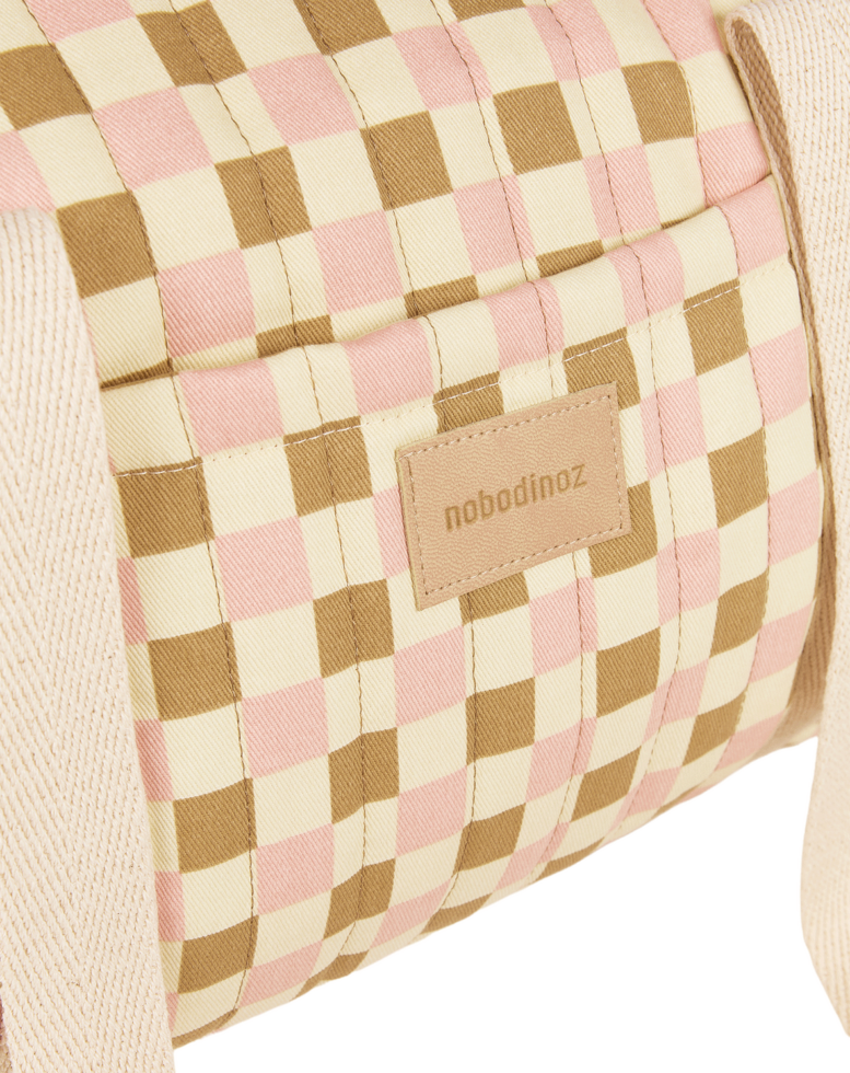 Hyde Park Weekend Bag Yellow Pink Mosaic Nobodinoz 2 8435574941909.png