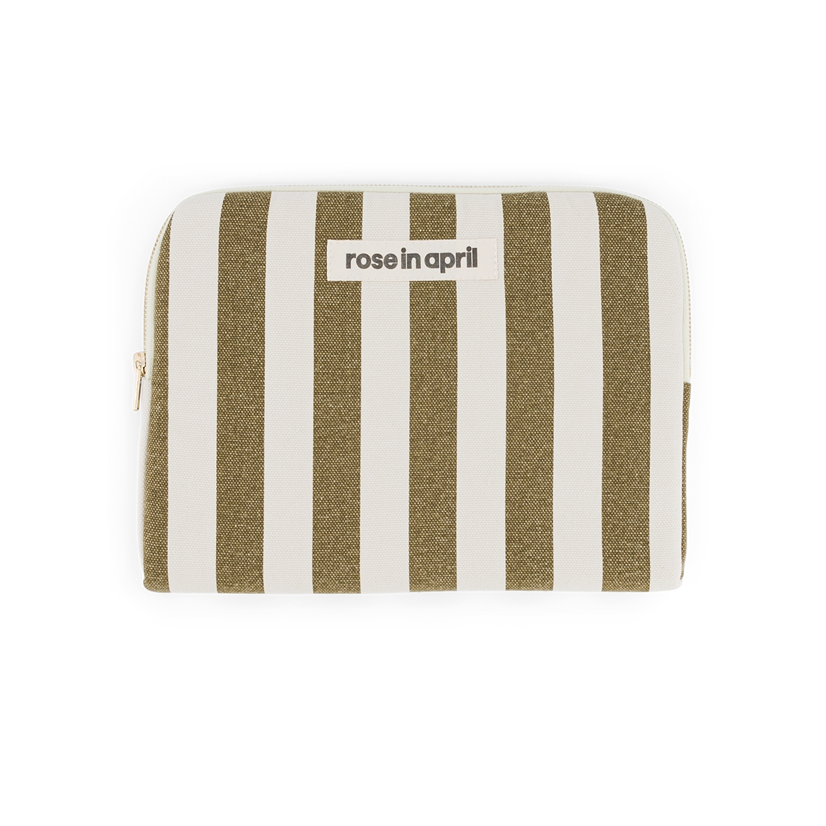 Pack Of 2 Ipad Sleeve Anouk Stripes Olive Greige Pack Of 2 Ipad Sleeve Anouk Stripes Olive Greige