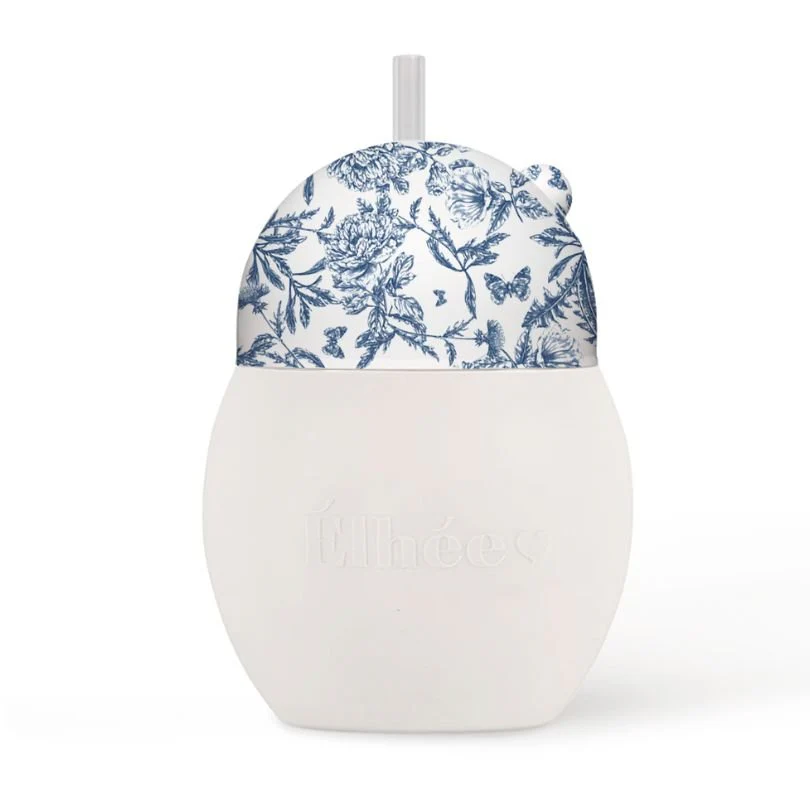 Tasse A Paille Lestee 240 Ml Toile De Jouy Bleu 9m 9730128.jpg